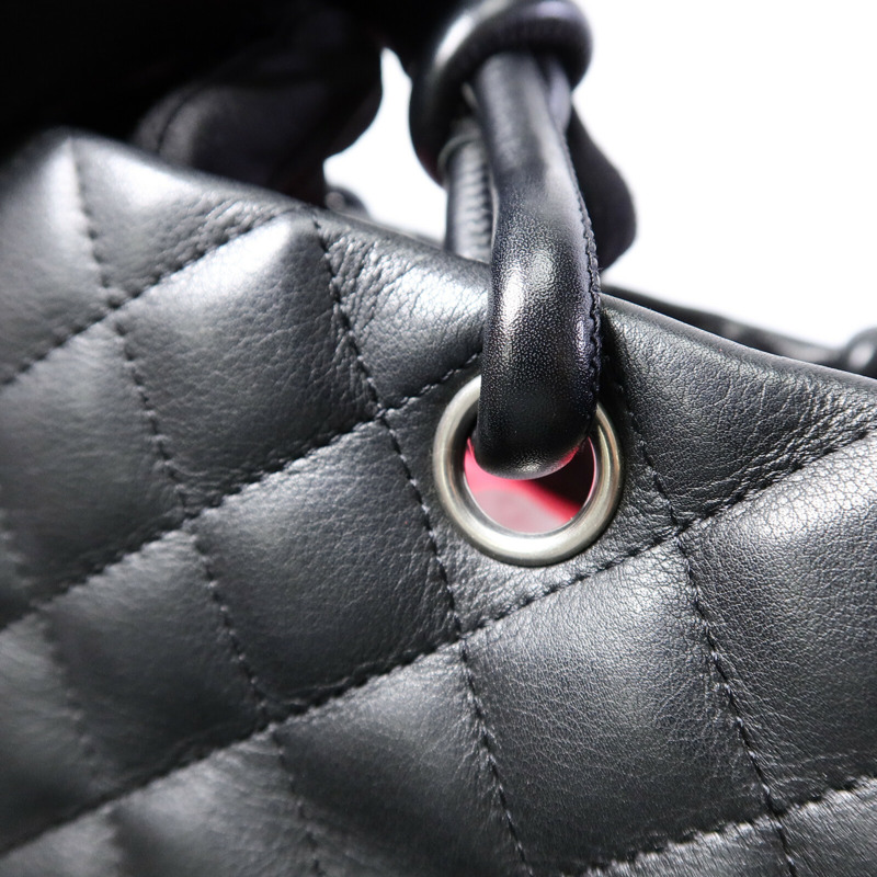 CHANEL 牛皮皮革Cambon Tote Bag手挽袋-13