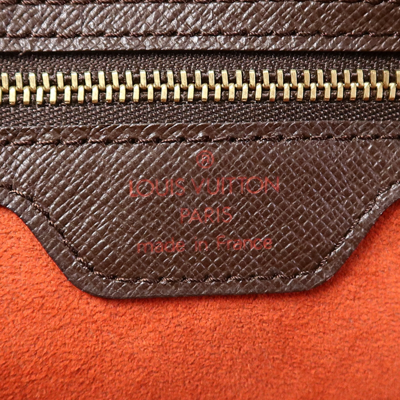 LOUIS VUITTON Damier Triana金扣手挽袋-5