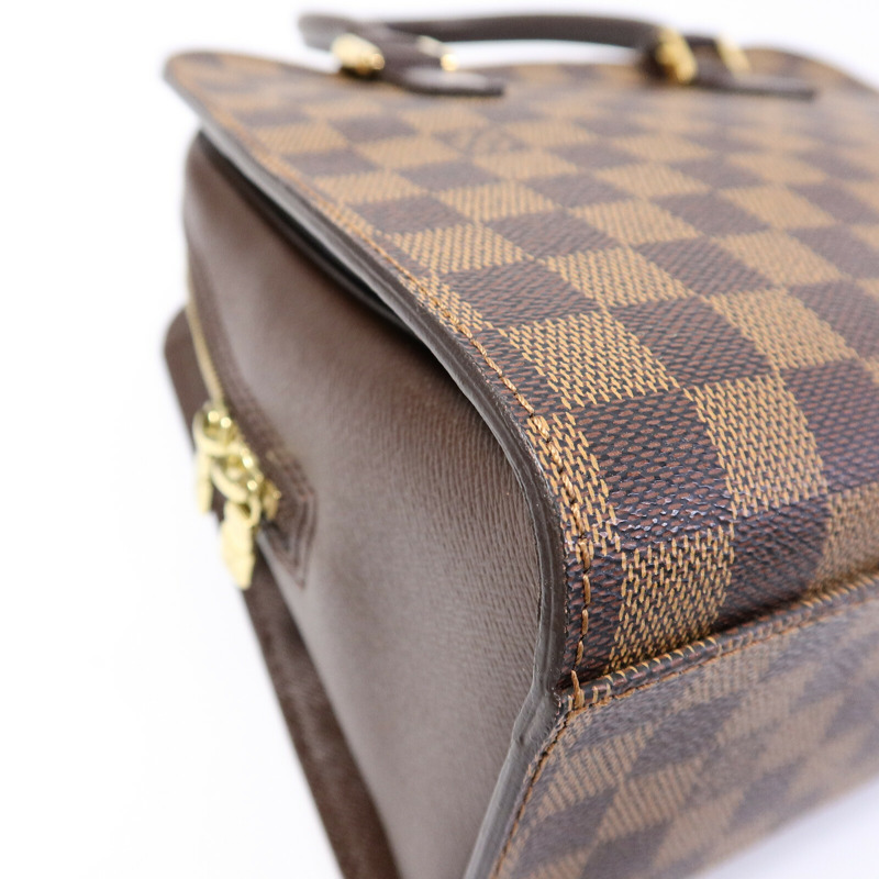 LOUIS VUITTON Damier Triana金扣手挽袋-12