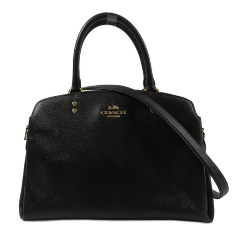 COACH 牛皮皮革Lillie Carryall Large手挽肩背兩用袋