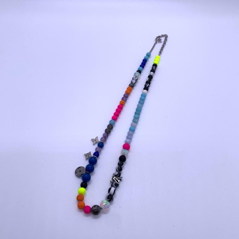 二手LV beads串珠項鍊 專櫃已停產 極其稀有-3