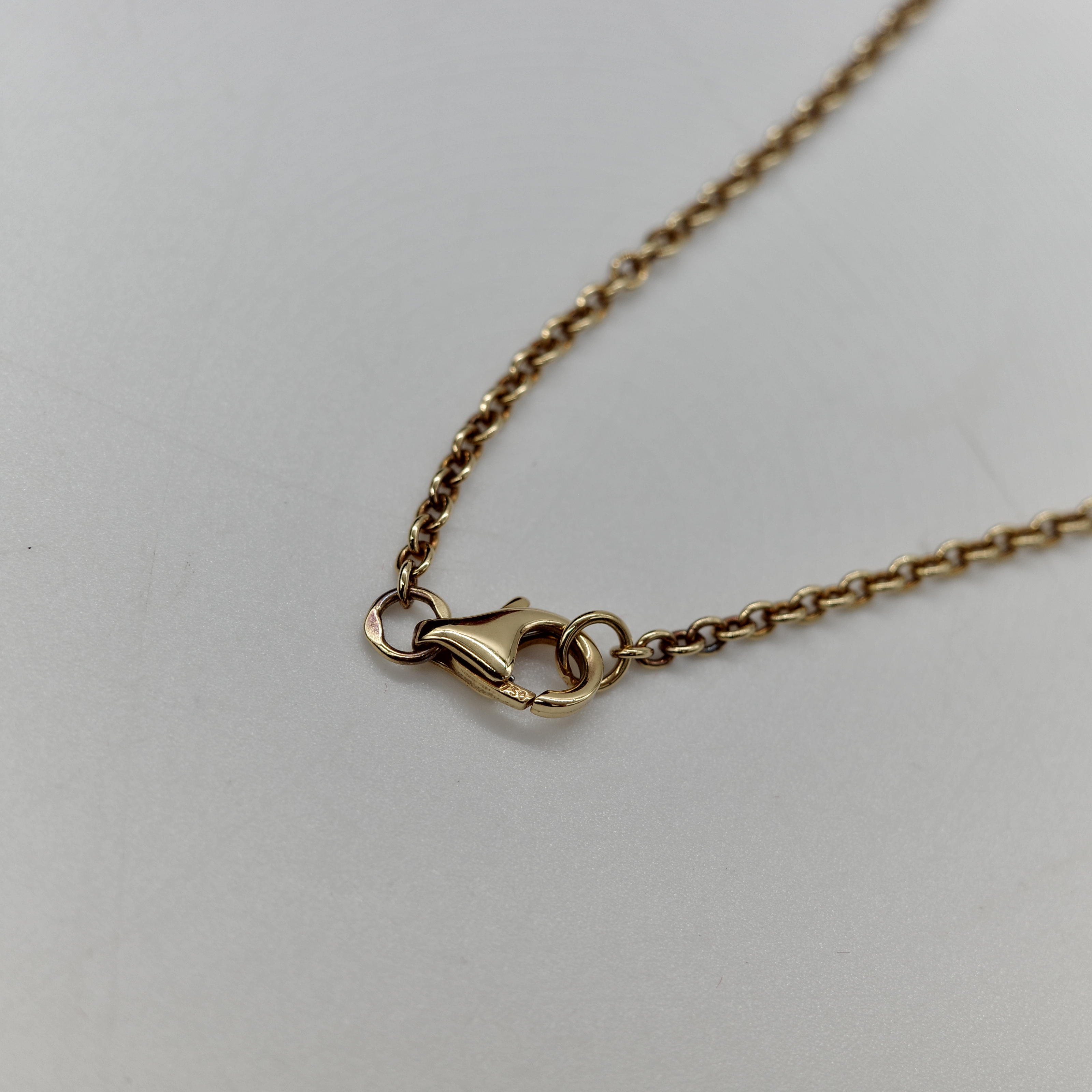 Cartier 卡地亞 18K黃金 雙環 Love 項鍊-2