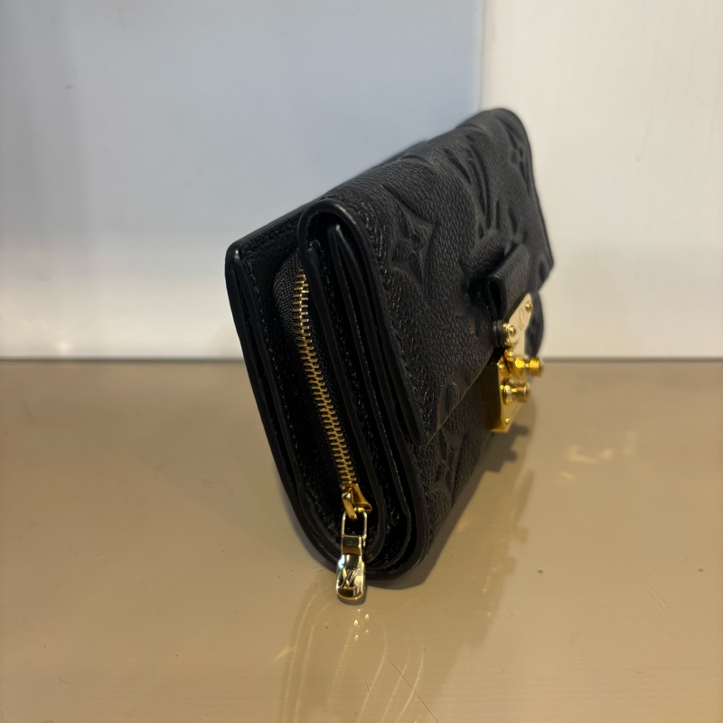 LV 黑牛皮壓紋Metis 短夾 M80880-2