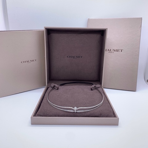 CHAUMET尚美加冕·愛系列高級珠寶皇冠項鍊👑項圈