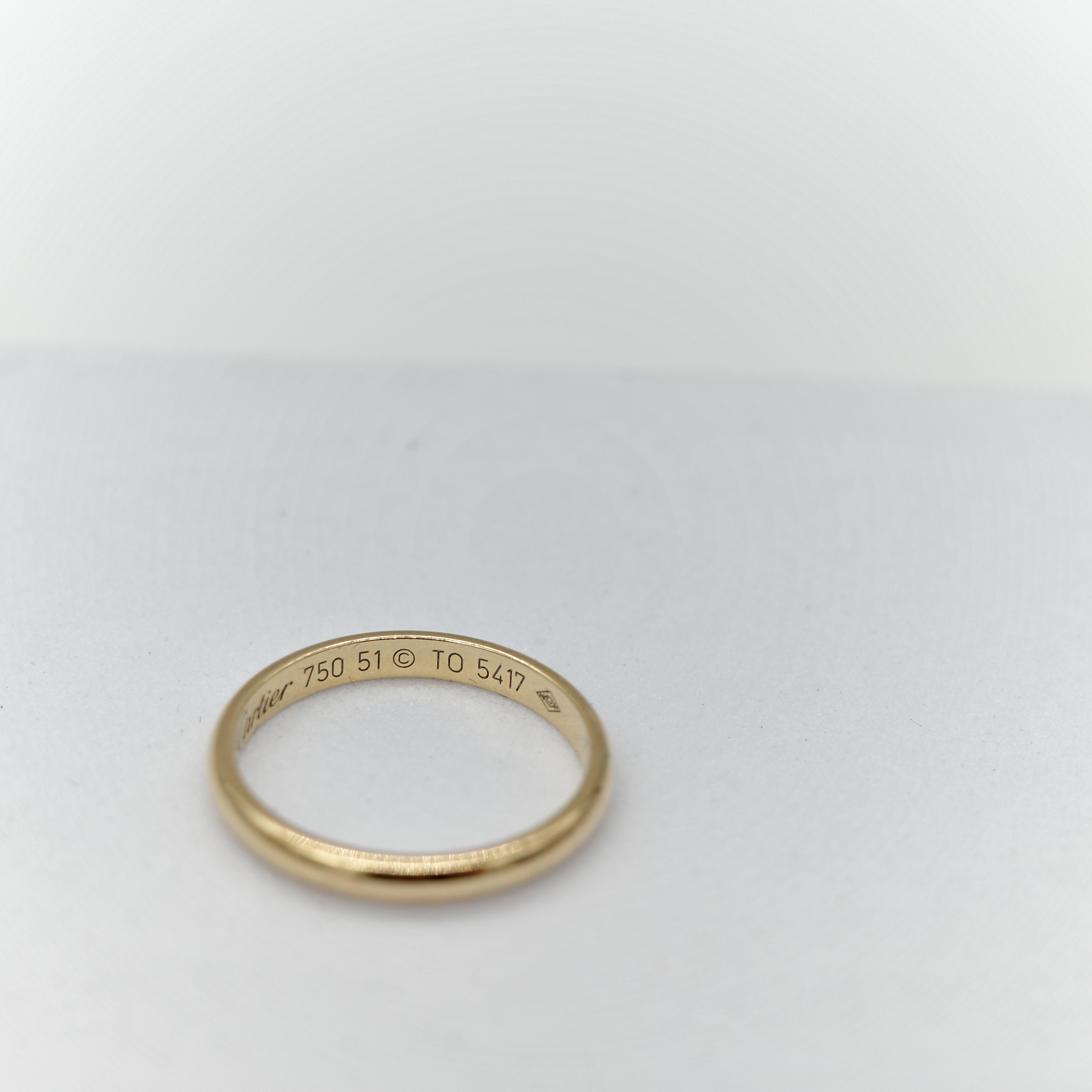 Cartier 卡地亞 1895婚戒 18K 金 戒指-3