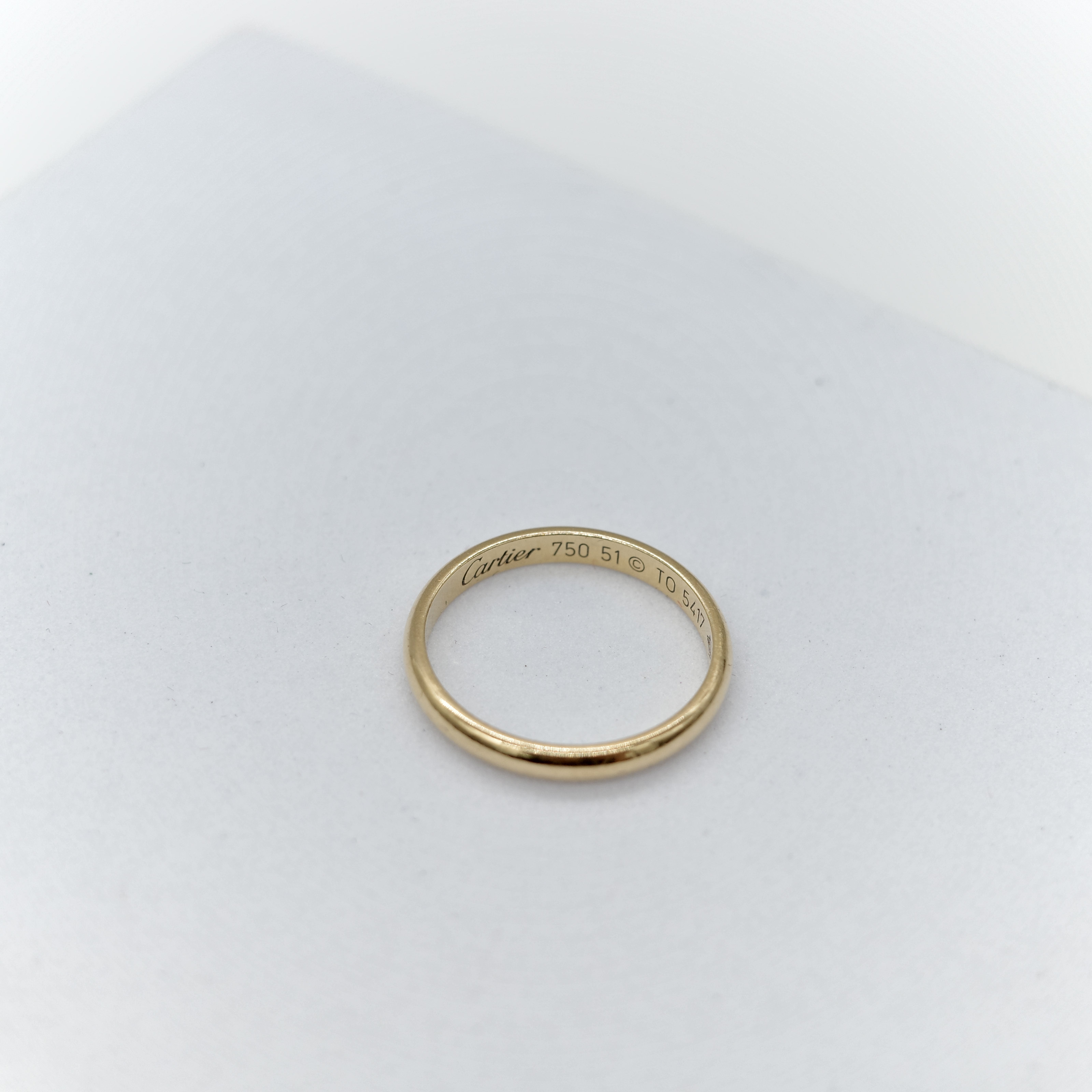 Cartier 卡地亞 1895婚戒 18K 金 戒指-4