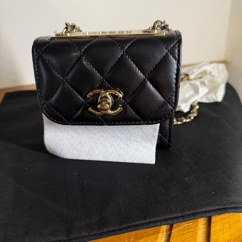 香奈兒trendy cc mini 小羊皮-4