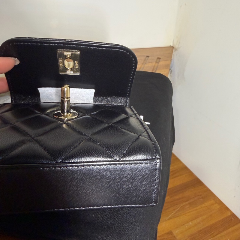 香奈兒trendy cc mini 小羊皮-11