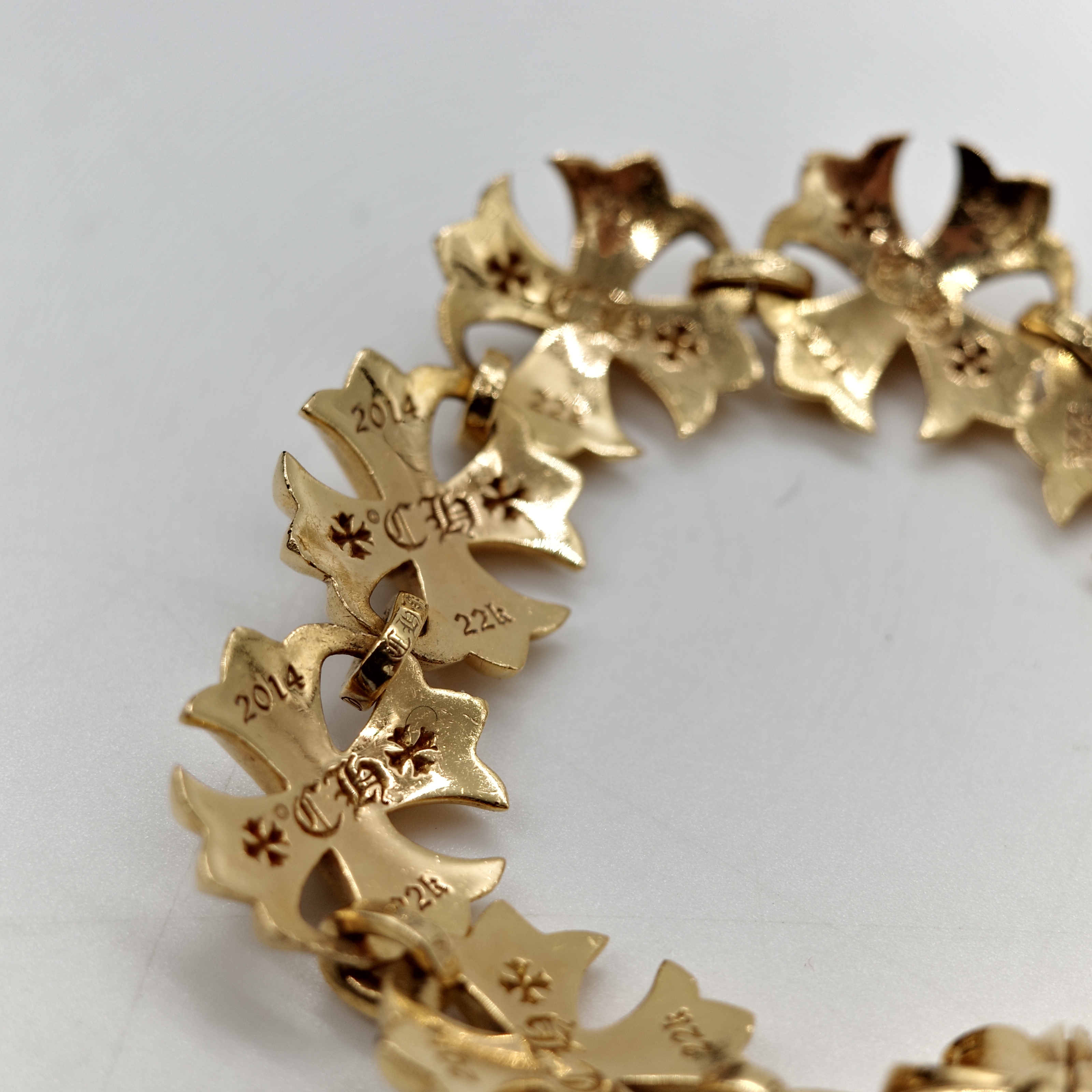 Chrome Hearts 克羅心 22K手環-2