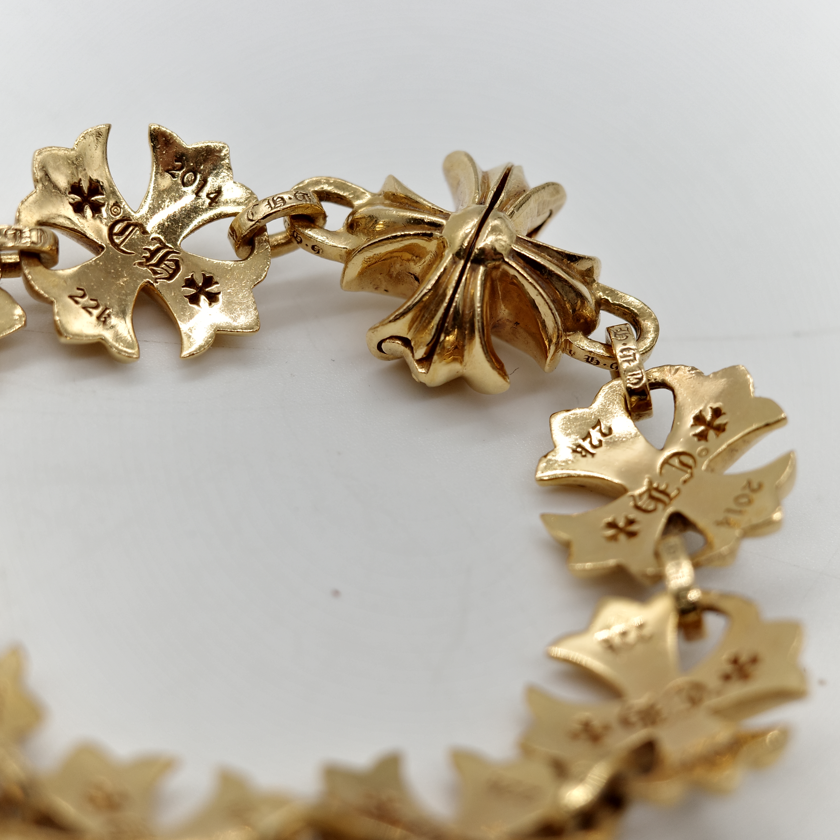 Chrome Hearts 克羅心 22K手環-9