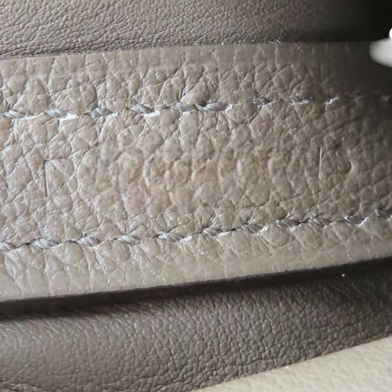 大象灰 Evercolor牛皮 24 mini 肩背包 B刻【HERMES 愛馬仕】 H082153CC-6