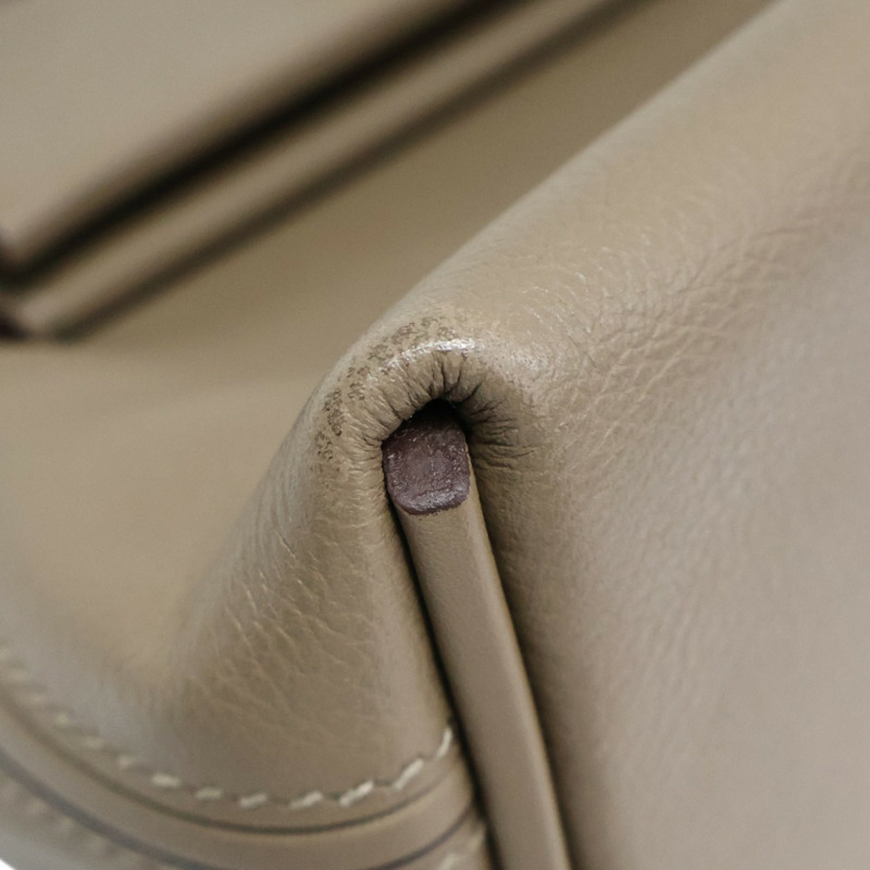大象灰 Evercolor牛皮 24 mini 肩背包 B刻【HERMES 愛馬仕】 H082153CC-13
