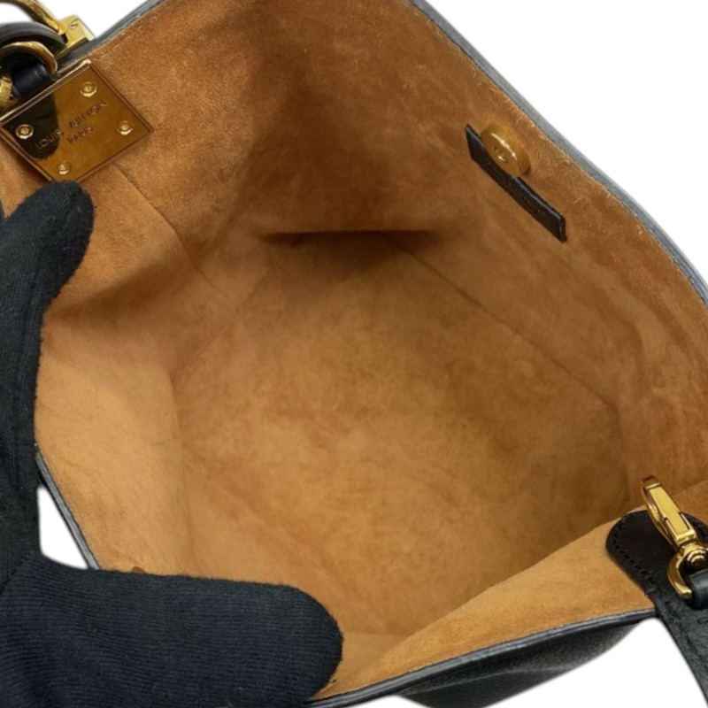 黑色 牛皮 Low Key All In BB 肩背包【LOUIS VUITTON LV 路易威登】 M25543-2