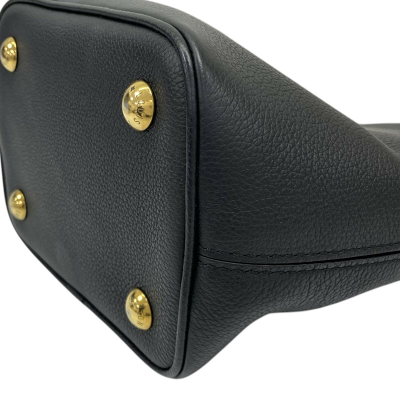 黑色 牛皮 Low Key All In BB 肩背包【LOUIS VUITTON LV 路易威登】 M25543-10