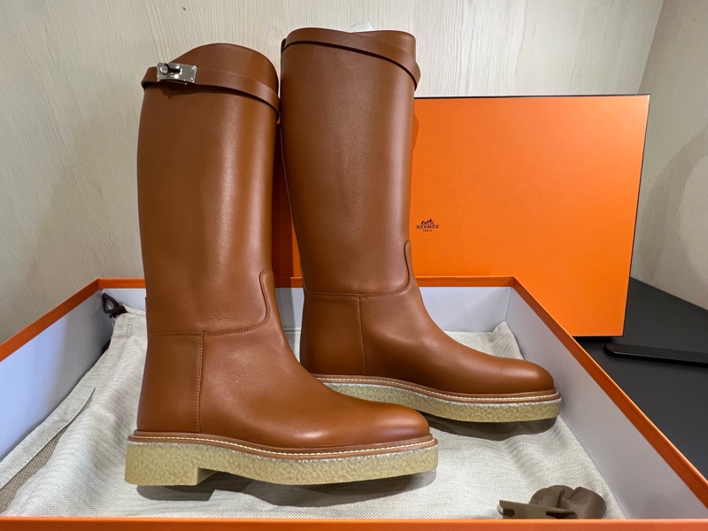 Hermes Kelly 長靴 騎士靴 高筒靴(離櫃全新)-0