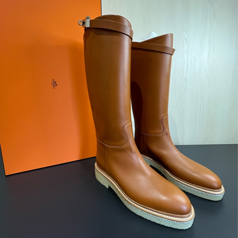 Hermes Kelly 長靴 騎士靴 高筒靴(離櫃全新)-1