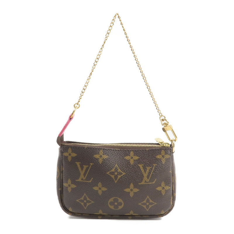 LOUIS VUITTON Monogram Vivienne Accessories Pouch鏈帶手拿包-1