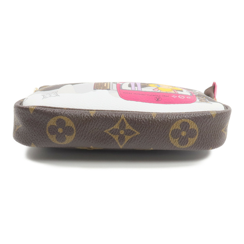 LOUIS VUITTON Monogram Vivienne Accessories Pouch鏈帶手拿包-3