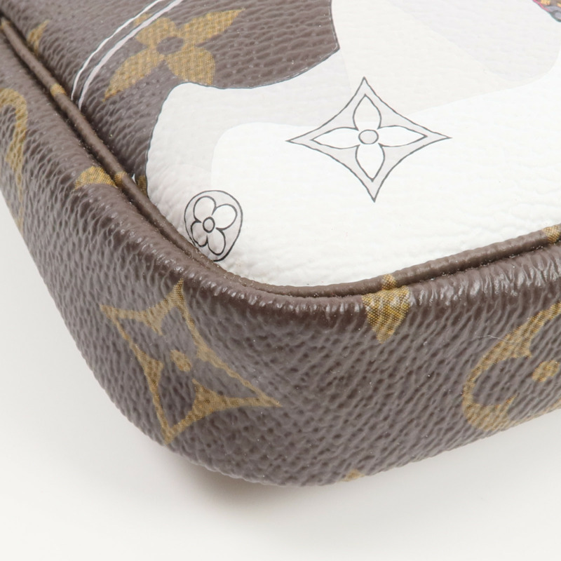 LOUIS VUITTON Monogram Vivienne Accessories Pouch鏈帶手拿包-6