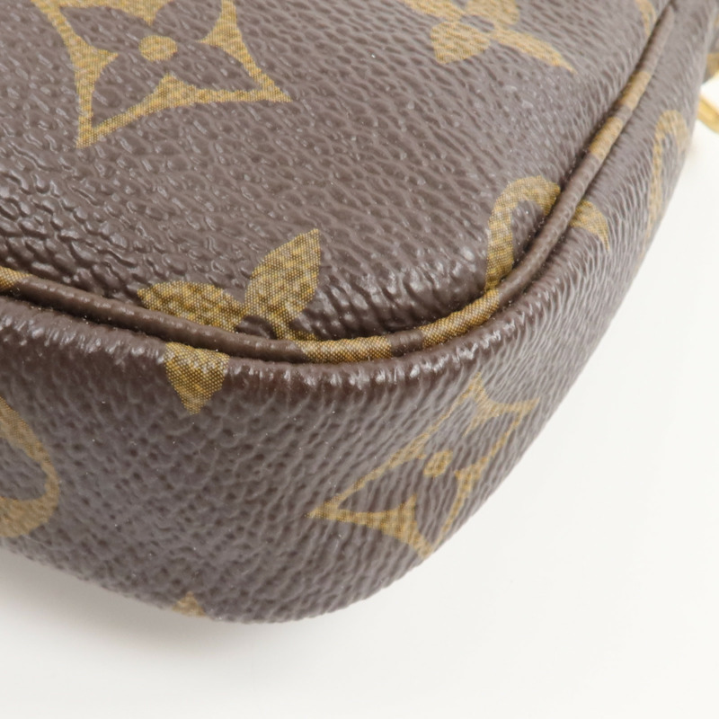 LOUIS VUITTON Monogram Vivienne Accessories Pouch鏈帶手拿包-7