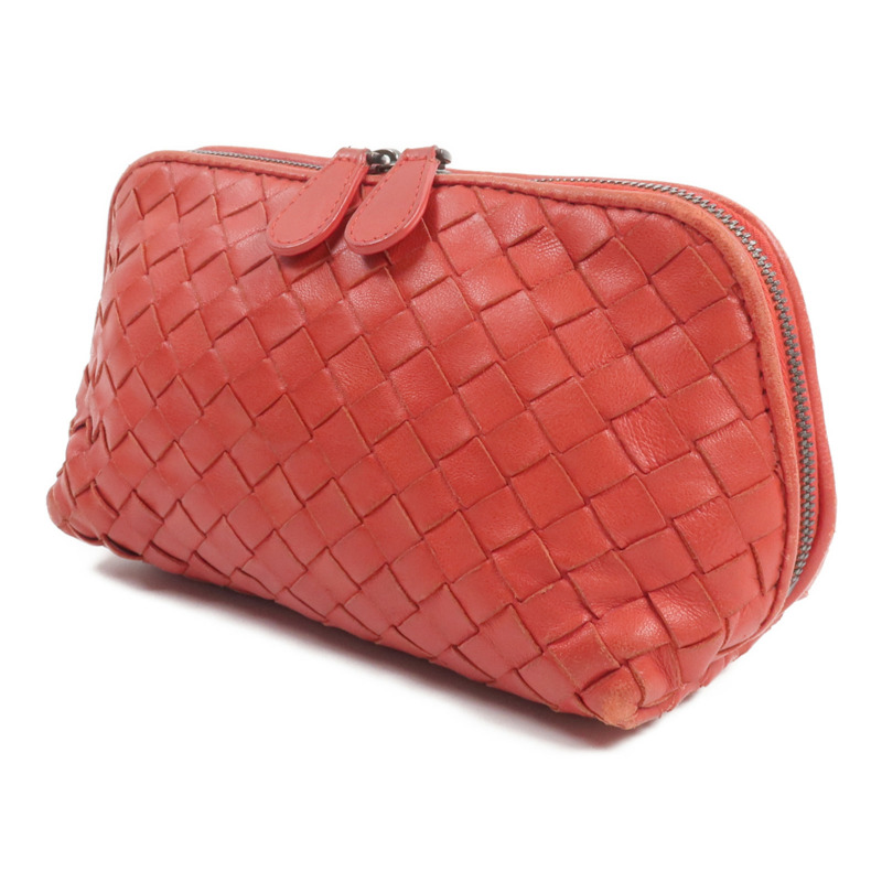 BOTTEGA VENETA 羊皮皮革lntrecciato Pouch手拿包-2