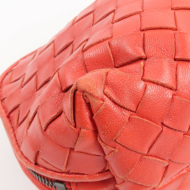 BOTTEGA VENETA 羊皮皮革lntrecciato Pouch手拿包-7