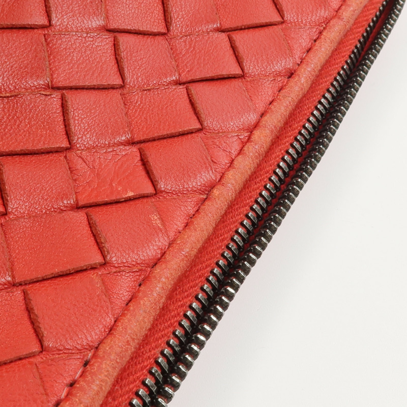 BOTTEGA VENETA 羊皮皮革lntrecciato Pouch手拿包-16