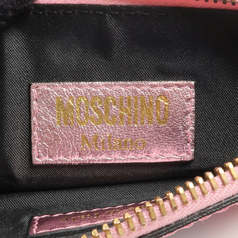 MOSCHINO 塗層帆布My Little Pony手拿包-12