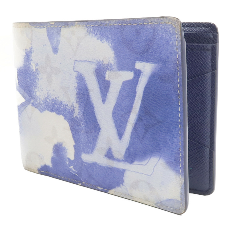 LOUIS VUITTON Monogram Watercolor Multiple Wallet錢包-2