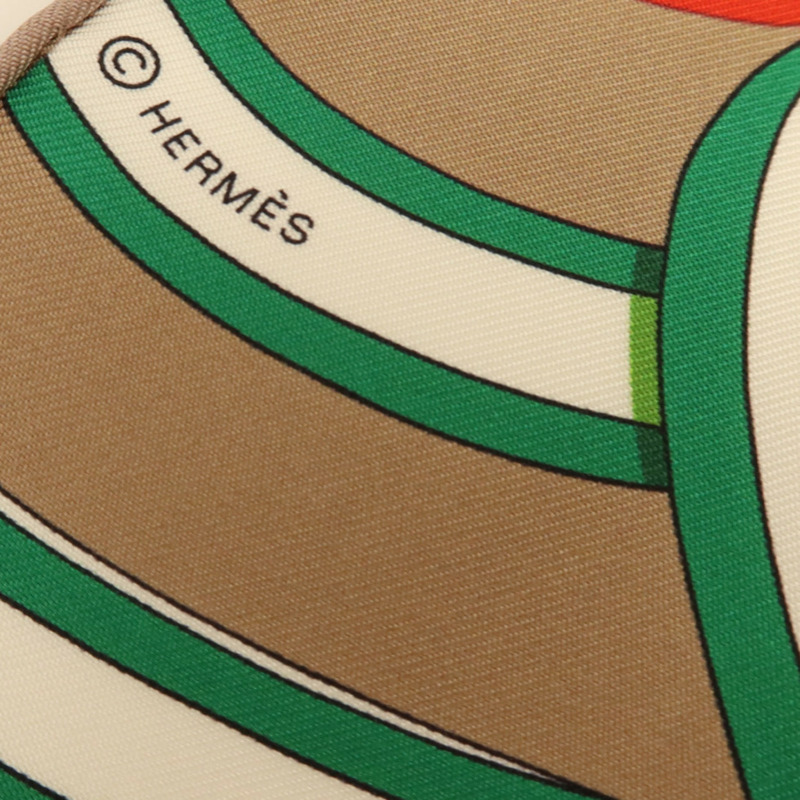 HERMES 絲質Grand Tralala 180x30cm絲巾-5