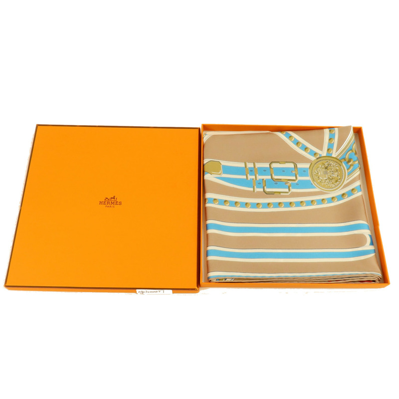 HERMES 絲質Grand Tralala 180x30cm絲巾-8