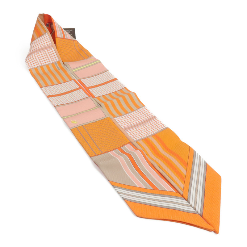 HERMES 絲質Twilly絲巾-3