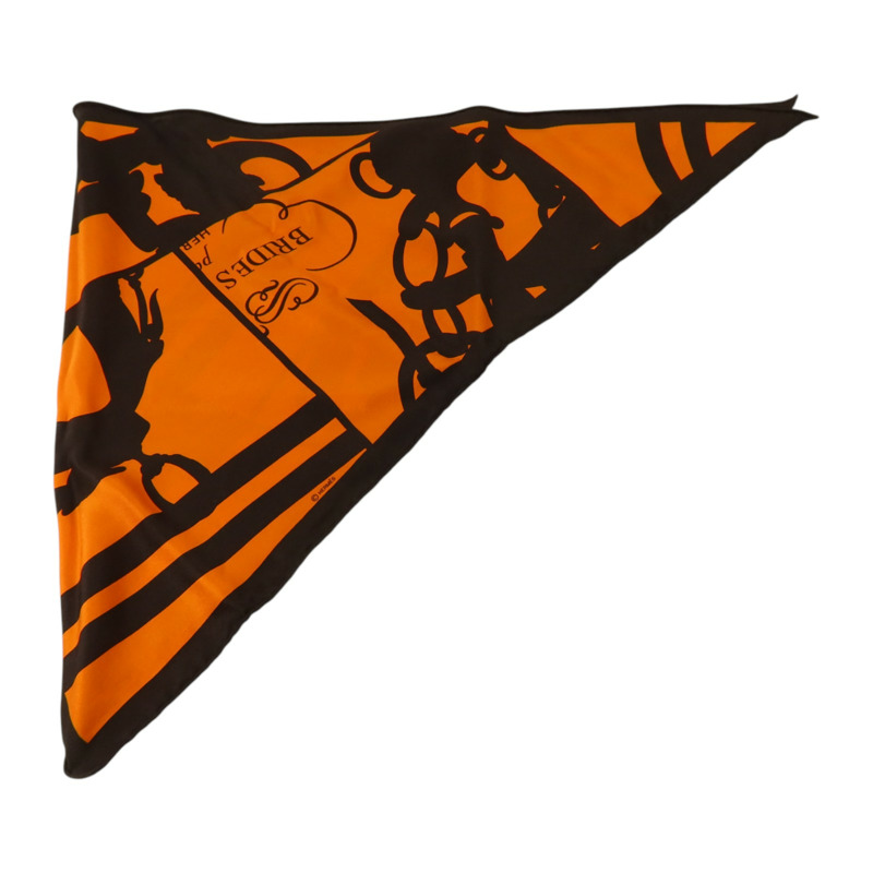 HERMES 絲質Giant Triangle Scarf絲巾-2