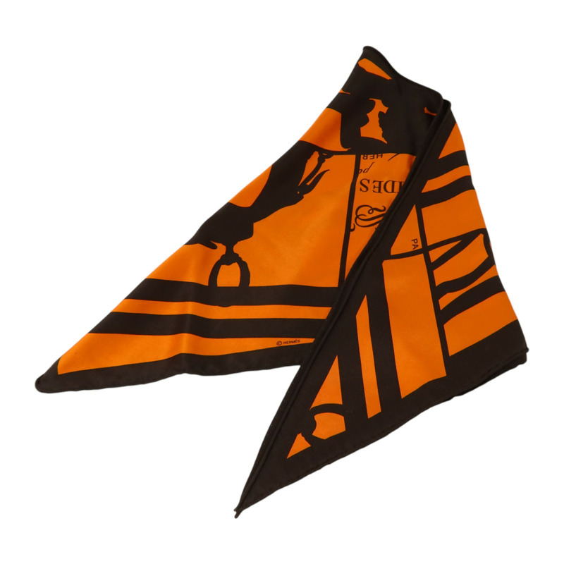 HERMES 絲質Giant Triangle Scarf絲巾-3