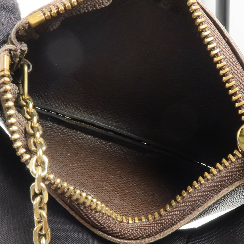 LOUIS VUITTON Damier Pochette Cles零錢包-10