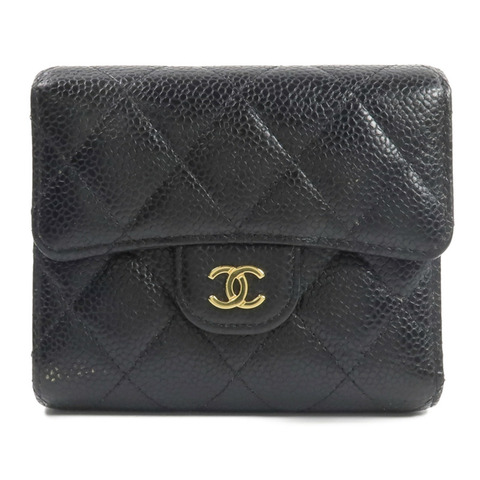 CHANEL 牛皮皮革Classic Small Flap Wallet錢包