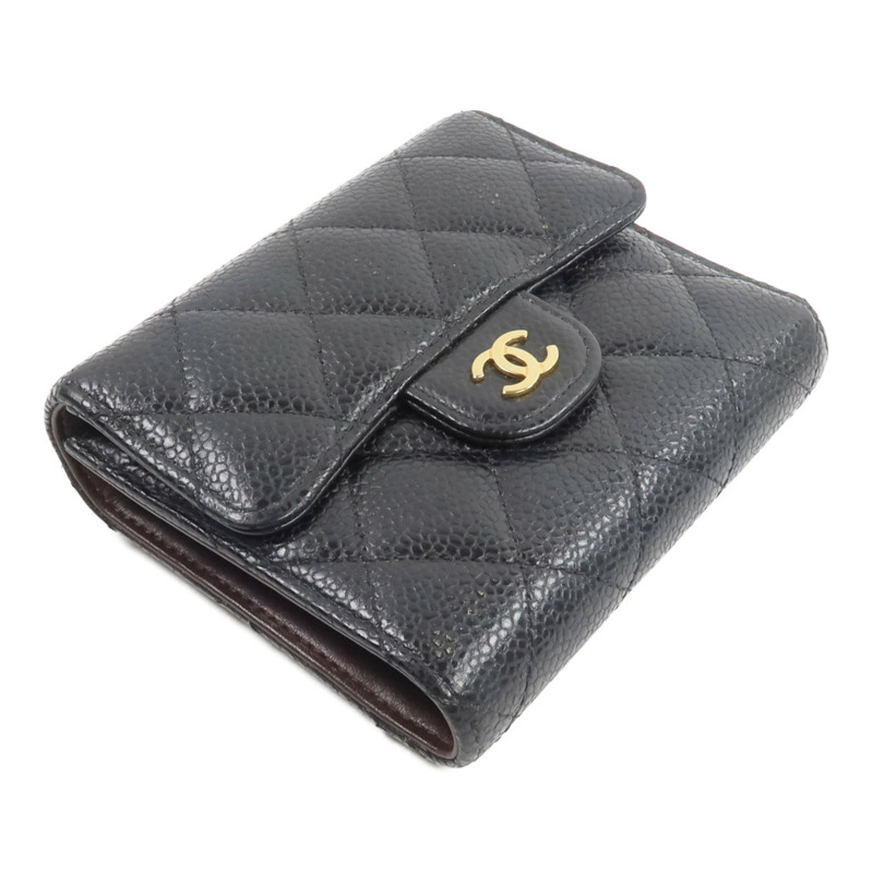 CHANEL 牛皮皮革Classic Small Flap Wallet錢包-3