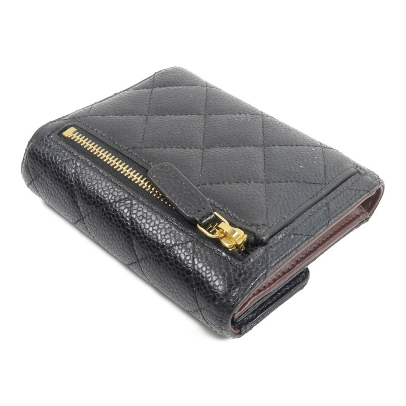 CHANEL 牛皮皮革Classic Small Flap Wallet錢包-4