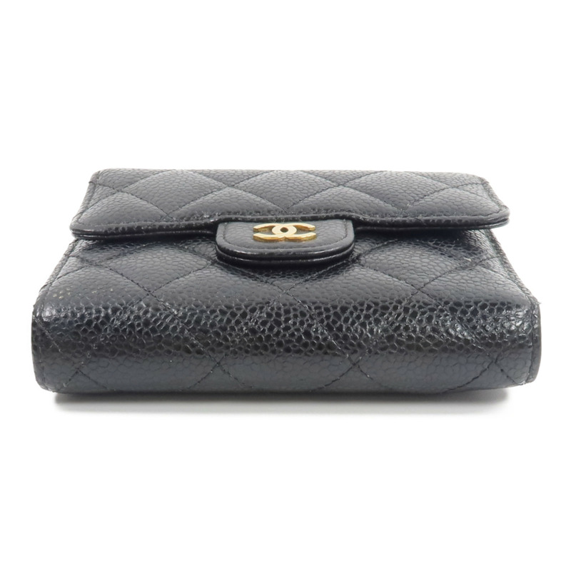 CHANEL 牛皮皮革Classic Small Flap Wallet錢包-5