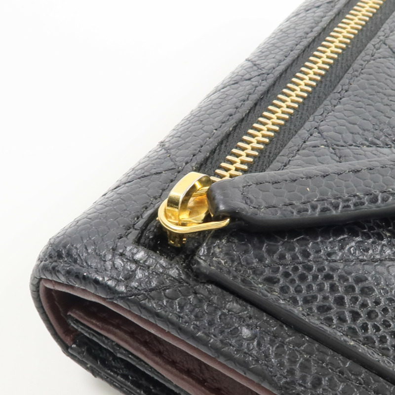 CHANEL 牛皮皮革Classic Small Flap Wallet錢包-11