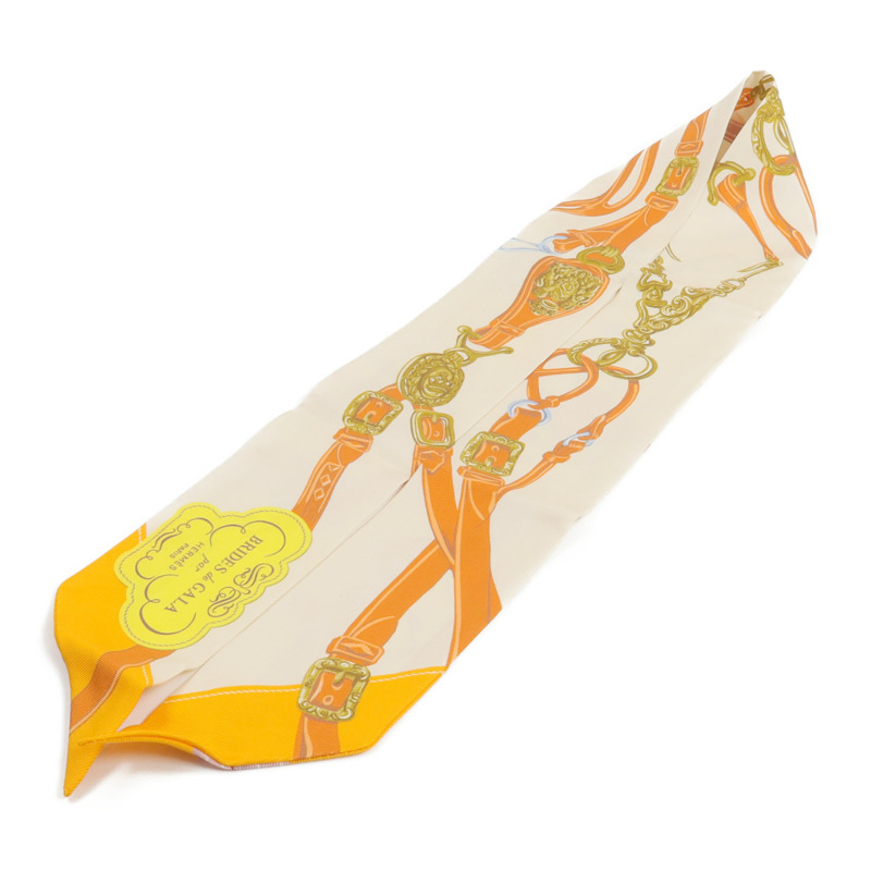 HERMES 絲質Twilly絲巾-2
