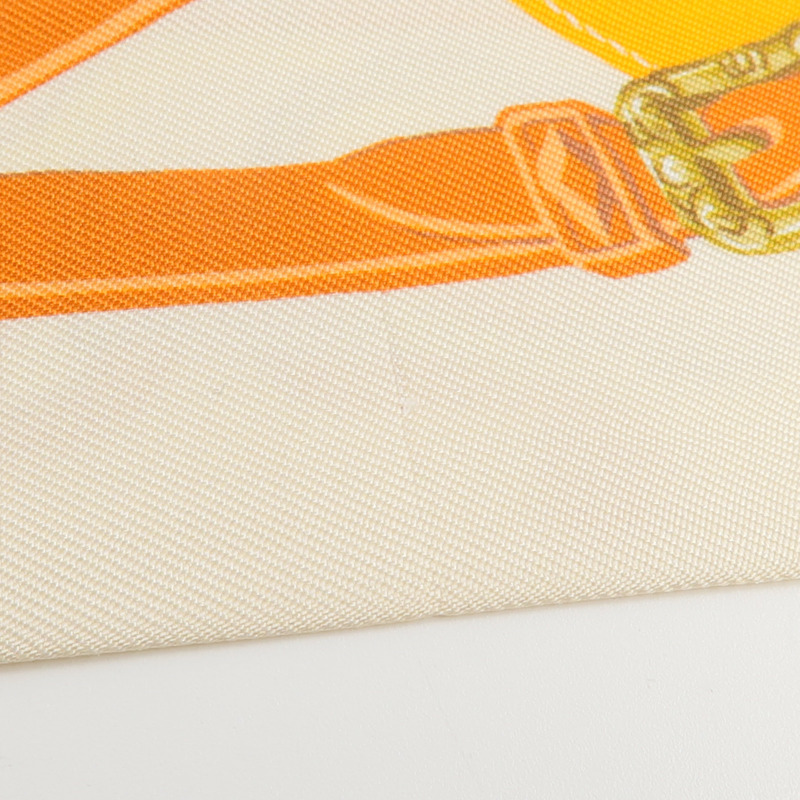 HERMES 絲質Twilly絲巾-9
