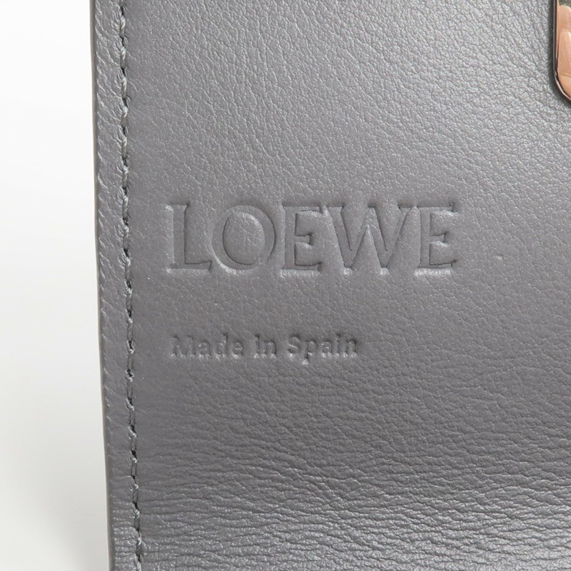 LOEWE 牛皮皮革Anagram Business Card Holder卡片套-8