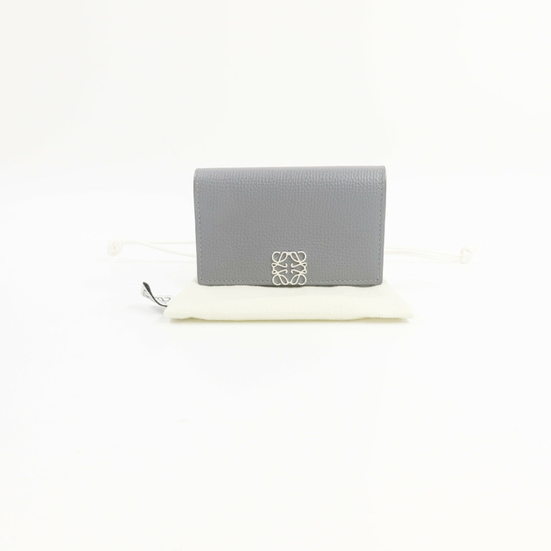 LOEWE 牛皮皮革Anagram Business Card Holder卡片套-14