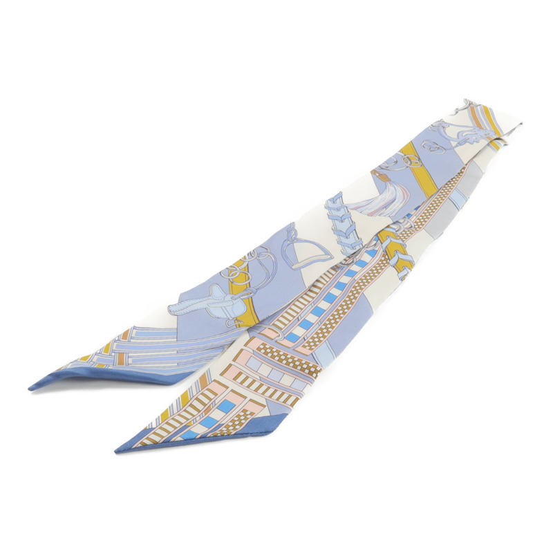 HERMES 絲質Twilly絲巾-1