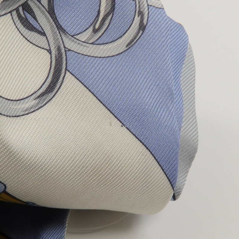 HERMES 絲質Twilly絲巾-12