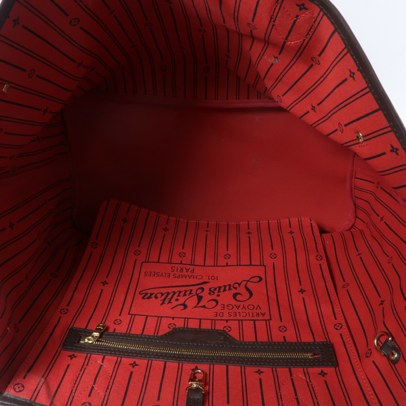 LOUIS VUITTON Damier Neverfull GM手挽袋-4