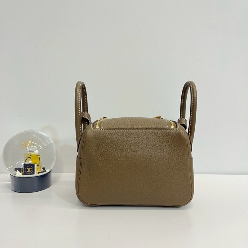 Hermes Mini Lindy二代 大象灰 金釦 W刻TC皮-1
