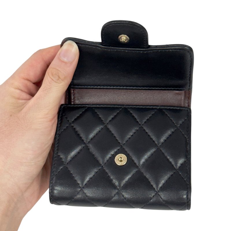 CHANEL CC 短銀包-14