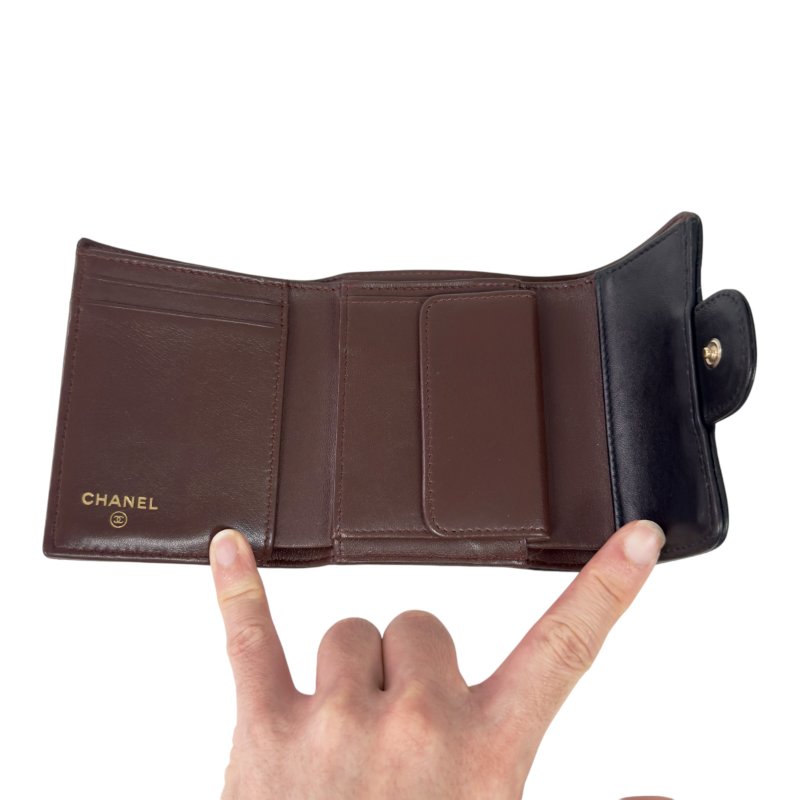CHANEL CC 短銀包-16